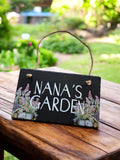 Personalized Garden Name Sign - Outdoor Garden Decor