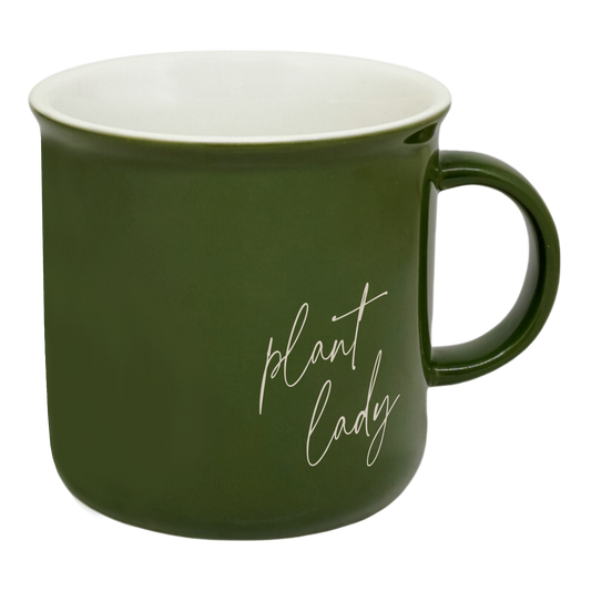 Plant Lady 11oz Campfire Coffee Mug - Home Decor