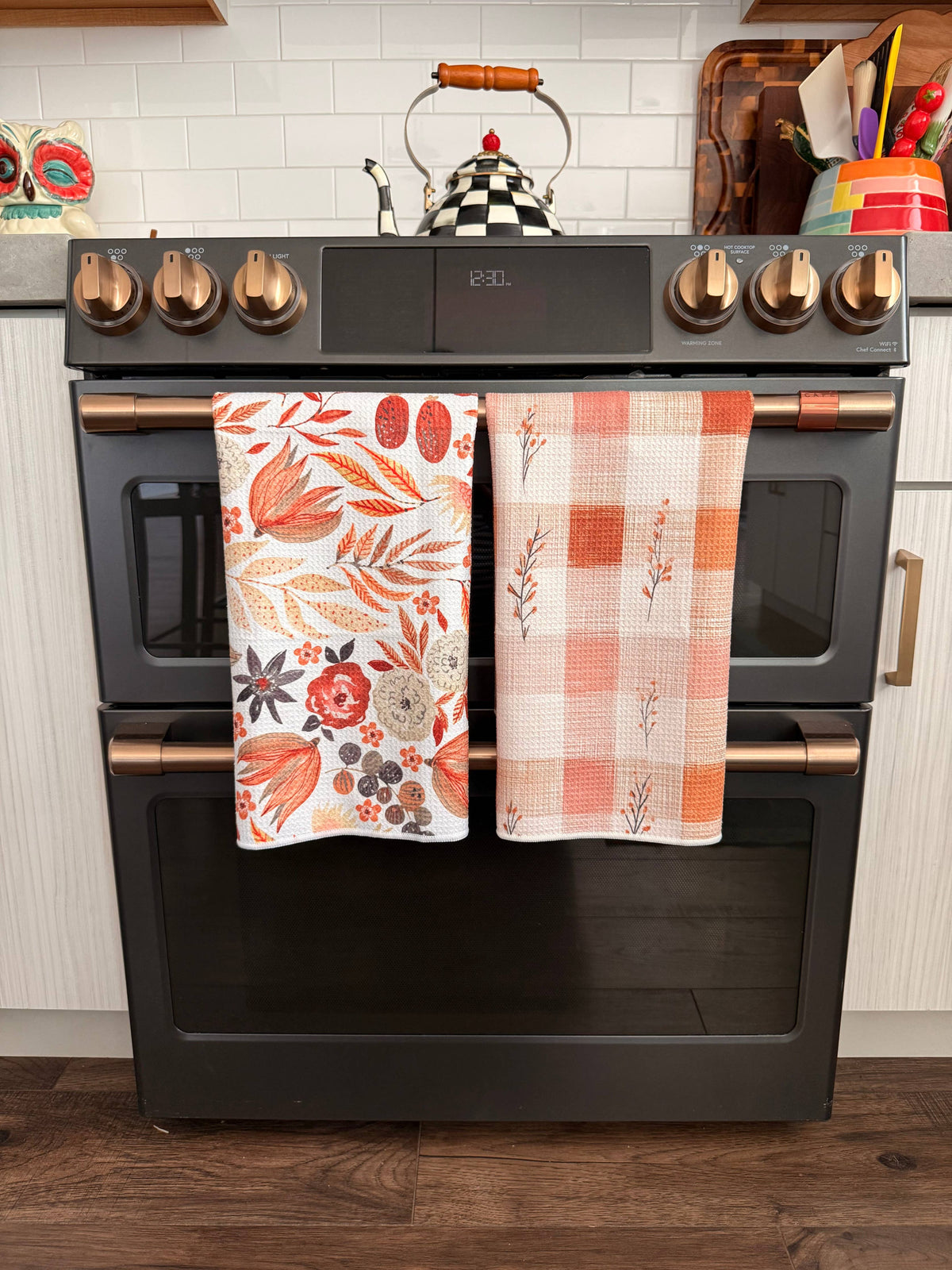 Rustic Charm: Double-Sided Hand Towel