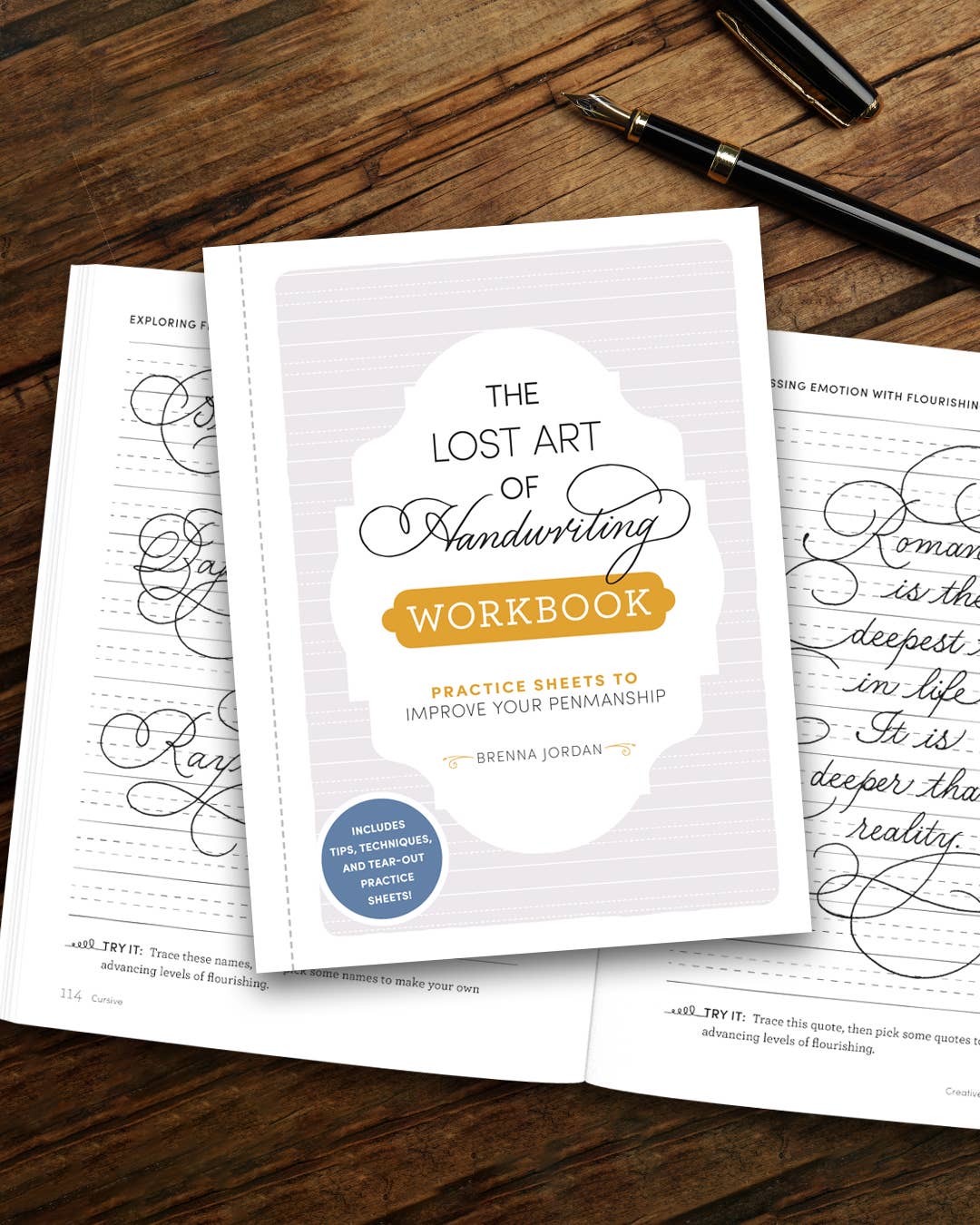 Lost Art of Handwriting Workbook by Brenna Jordan