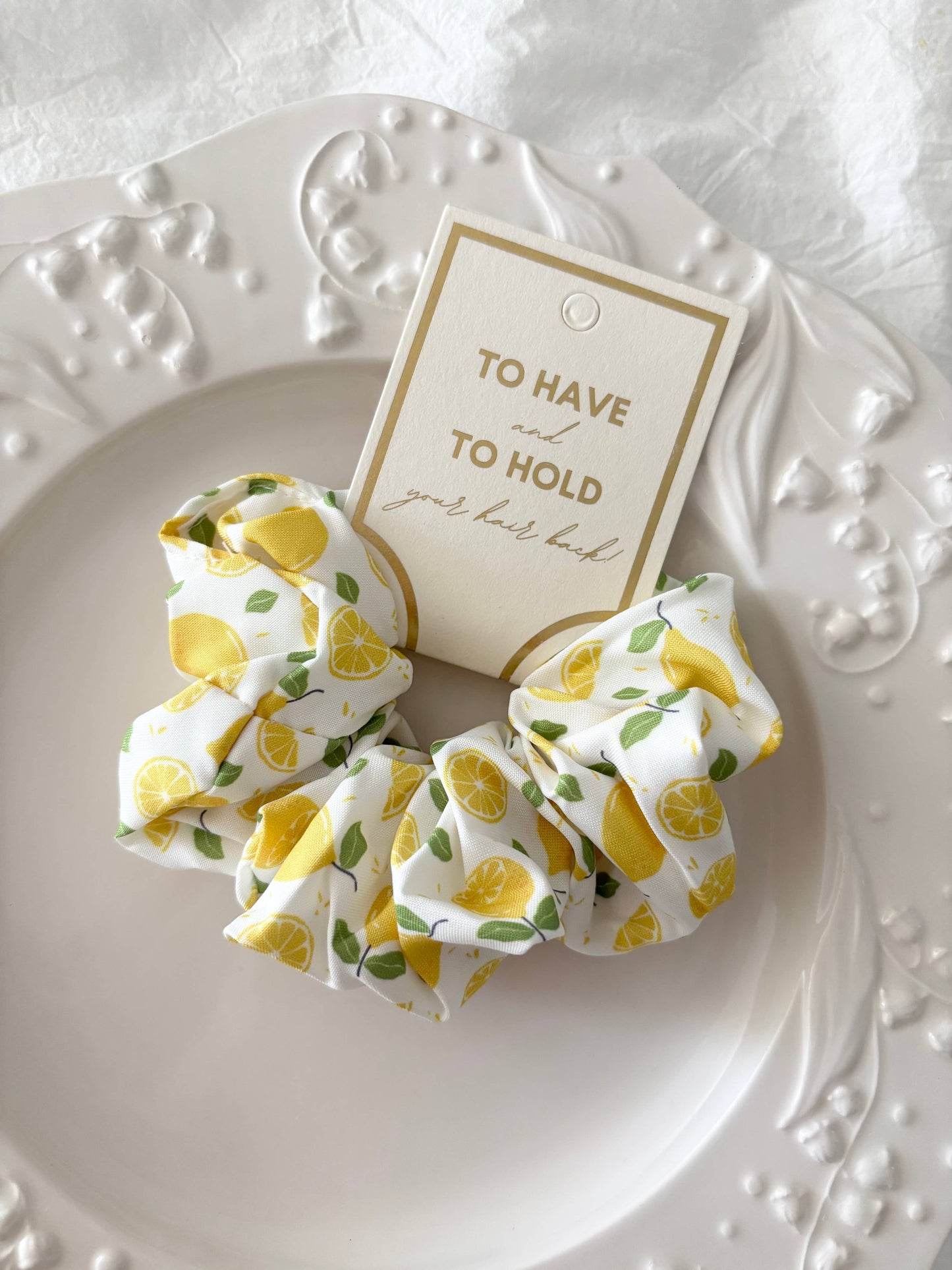 Summer Lemon Scrunchies (GANI)