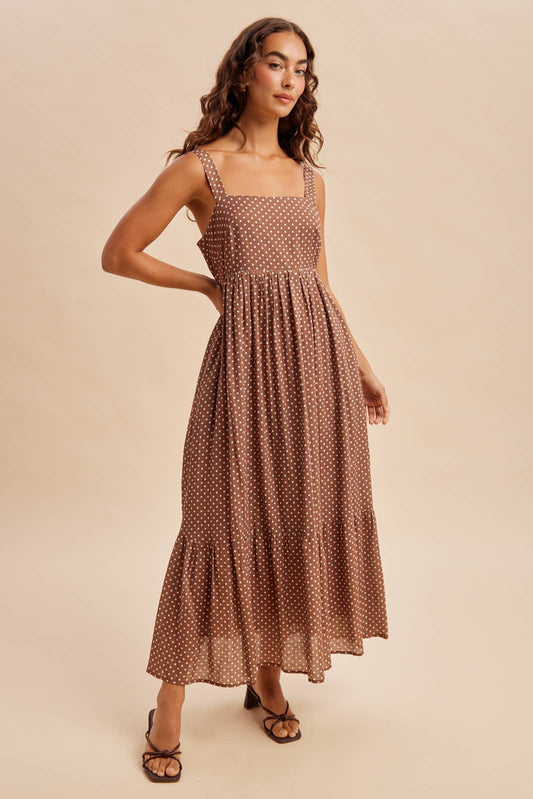 POLKA BOW MAXI