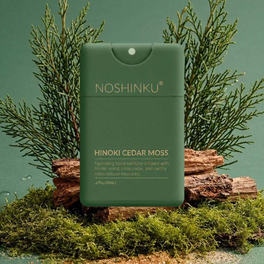 Refillable Hinoki Cedar Hand Sanitizer | Christmas Edition