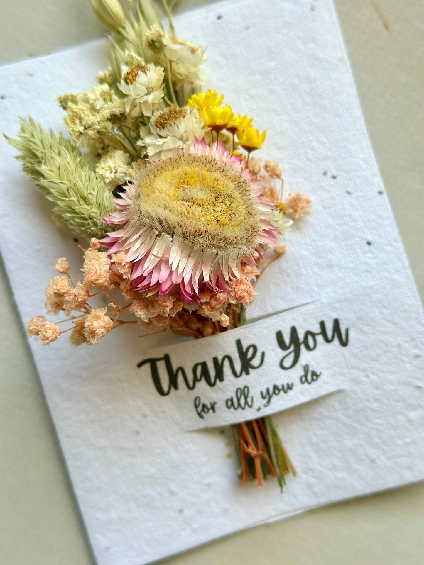 Wildflower Seed Card + Tiny Bouquet