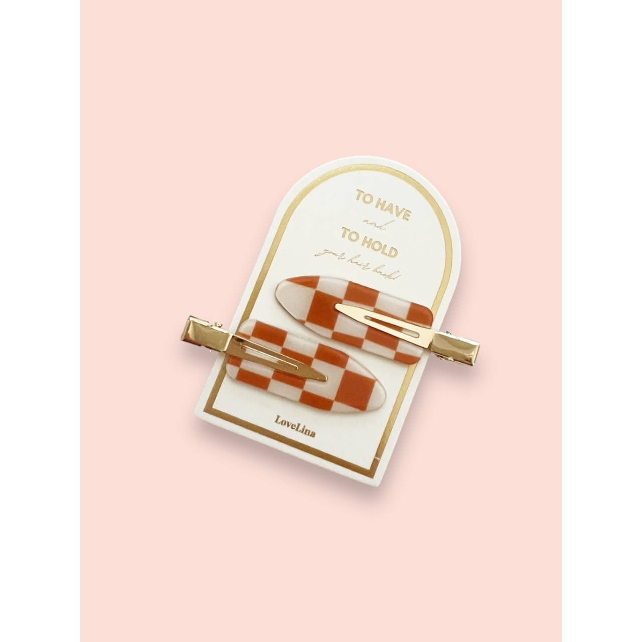 Crease Free Checkered Clips - DEBBIE CHECKERED