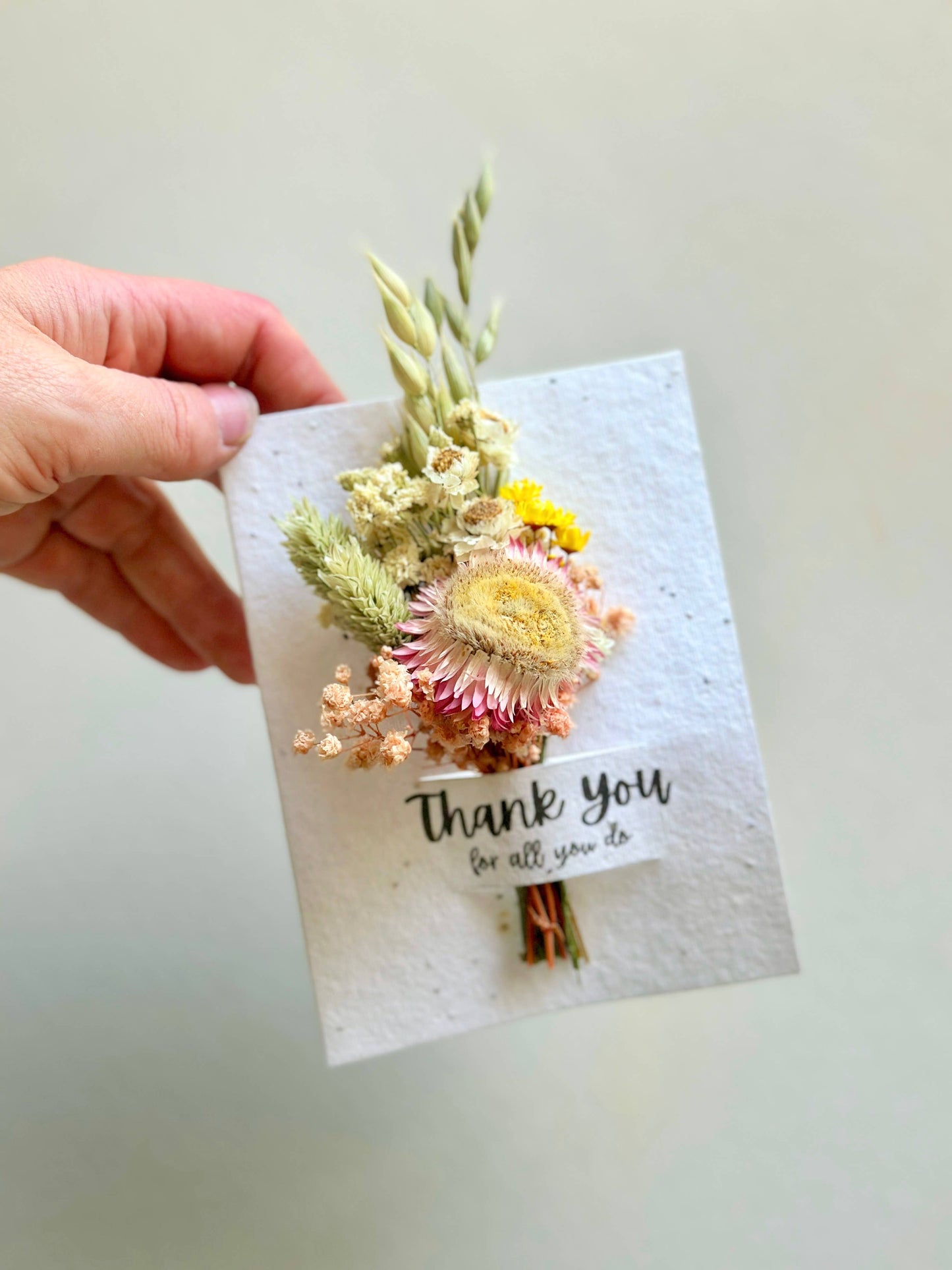 Wildflower Seed Card + Tiny Bouquet