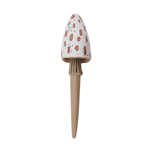 Spore Plant Stick 1.75"x 7.5" - White Mushroom