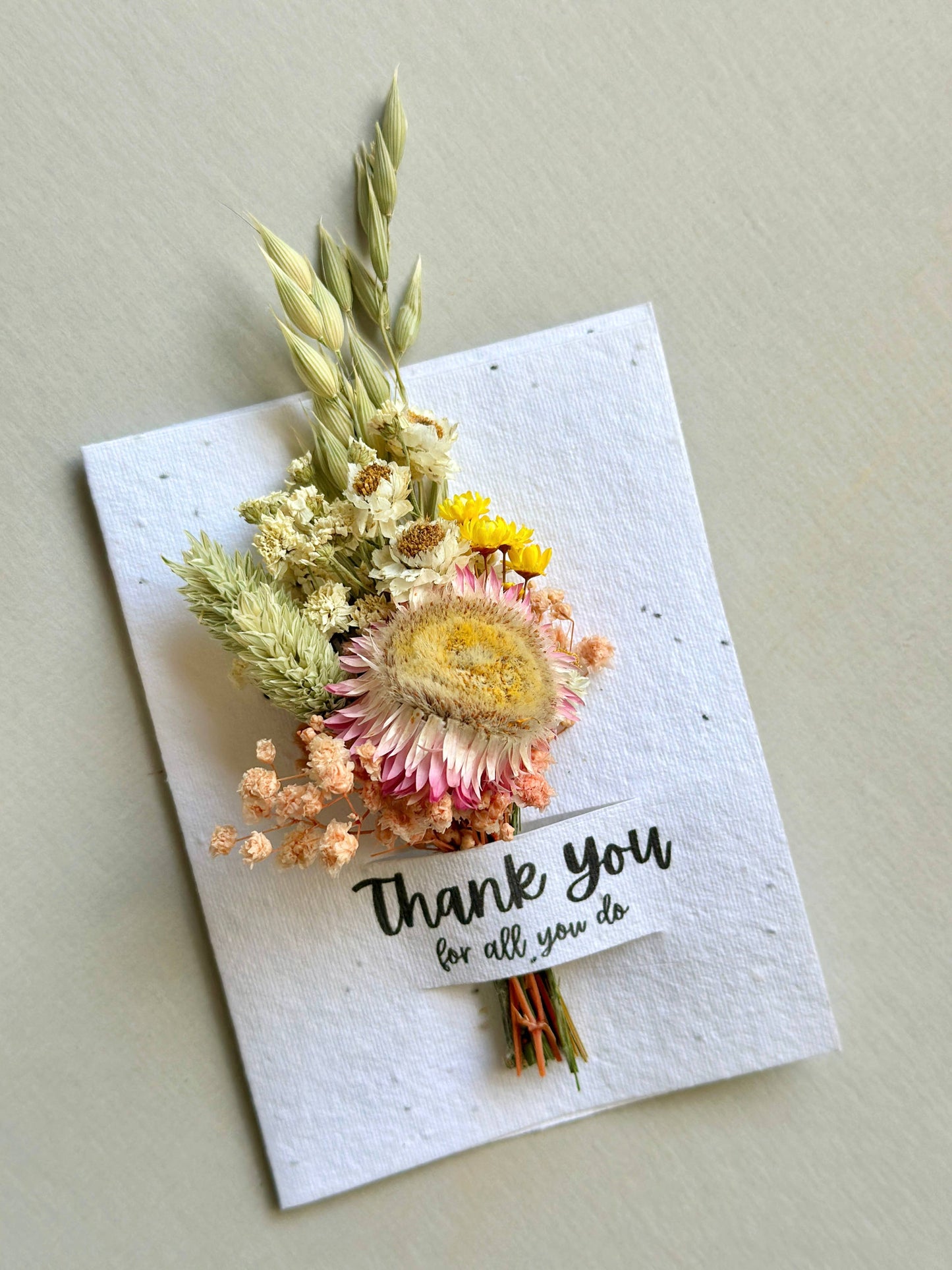 Wildflower Seed Card + Tiny Bouquet