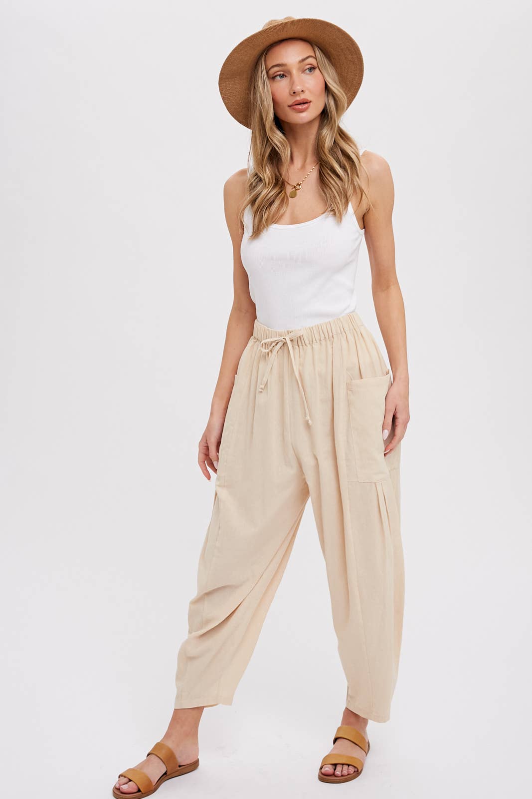 EFFORTLESS HAREM PANTS