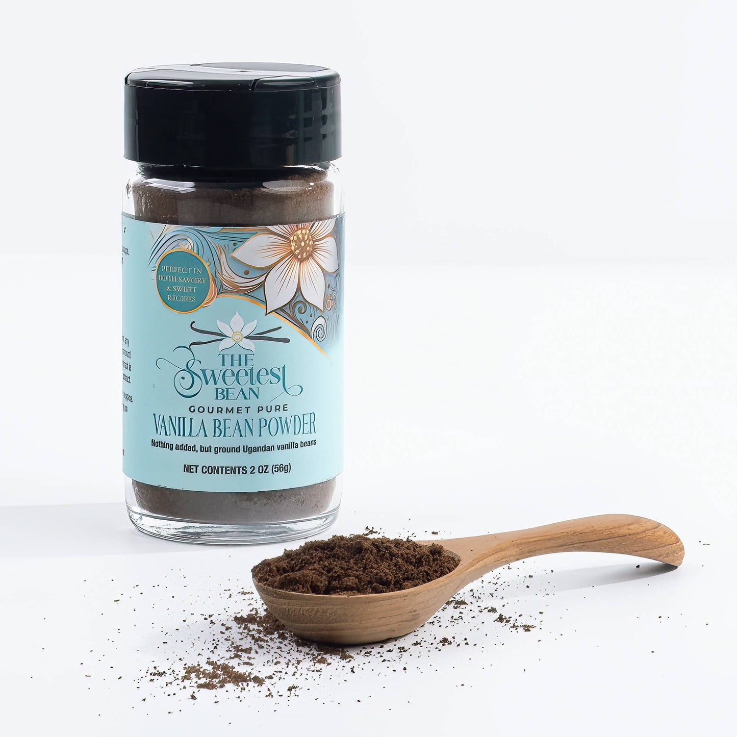 2 OZ  SINGLE-ORIGIN GOURMET PURE VANILLA BEAN POWDER