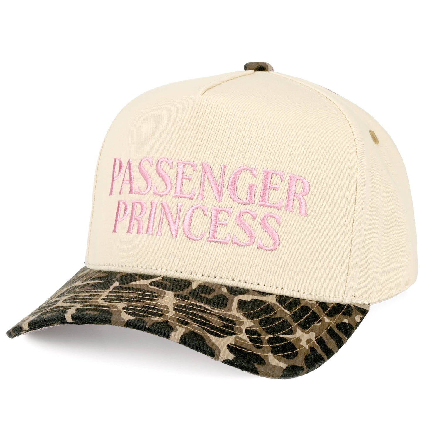 C.C PASSENGER PRINCESS Letter on Two Tone Trucker Hat