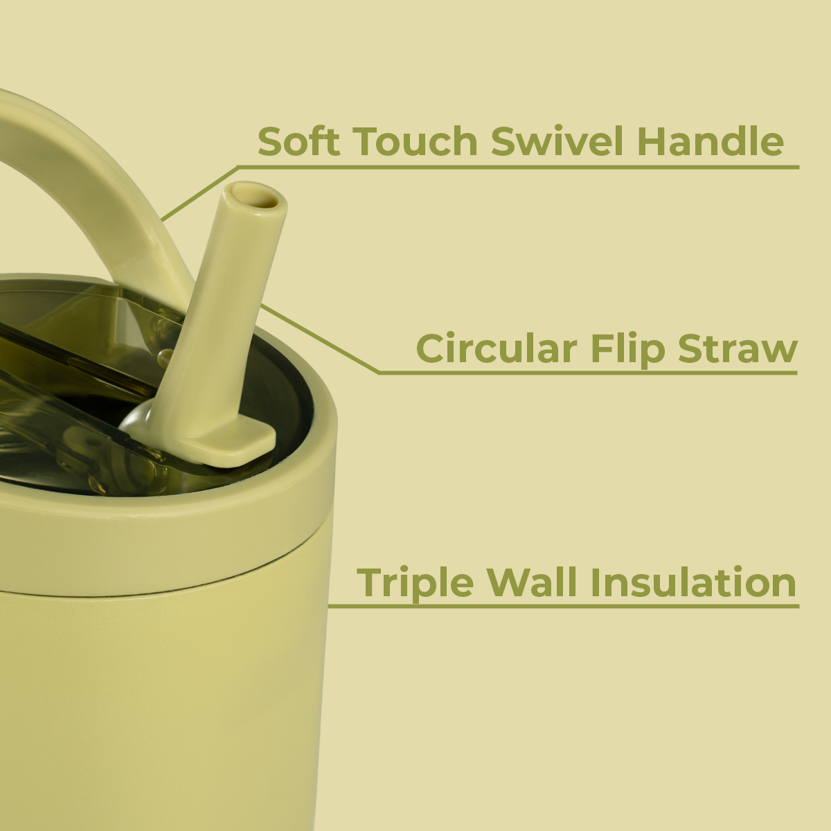 Olive 32oz HydroJug Sport