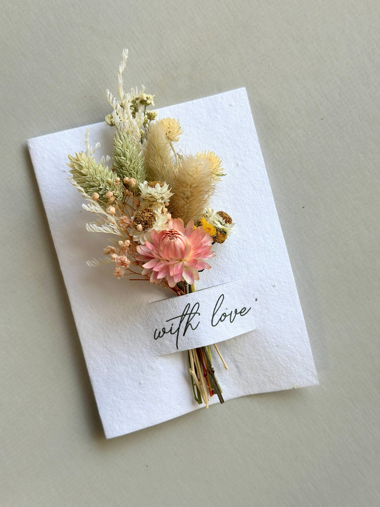Wildflower Seed Card + Tiny Bouquet