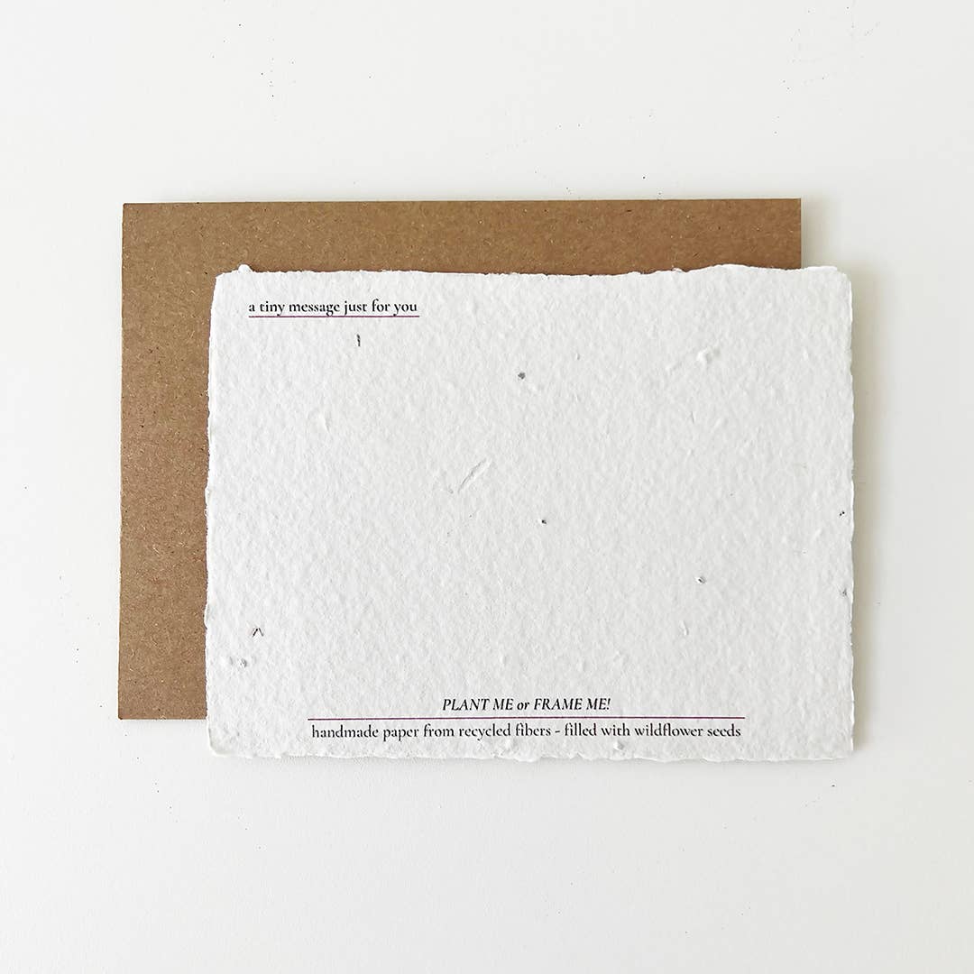 Birthday Magic: Plantable Wildflower Birthday Card