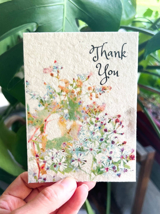 Plantable Seed Card || Zero Waste || Supports Women