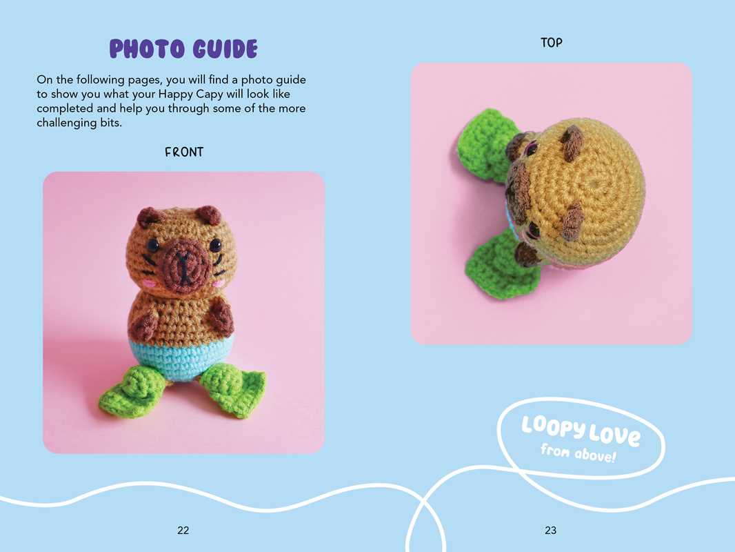 Happy Capy: Crochet Book & Kit by