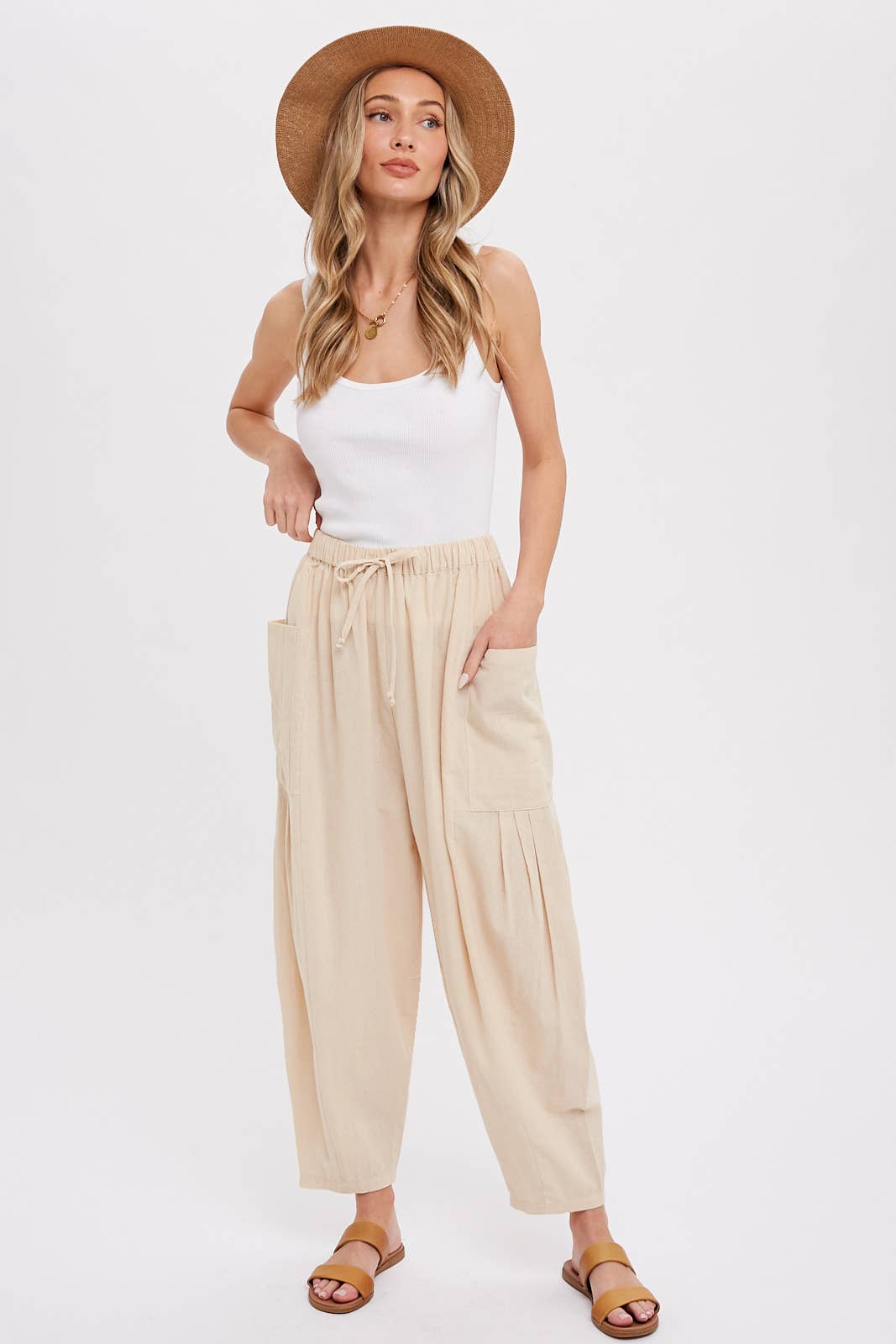 EFFORTLESS HAREM PANTS