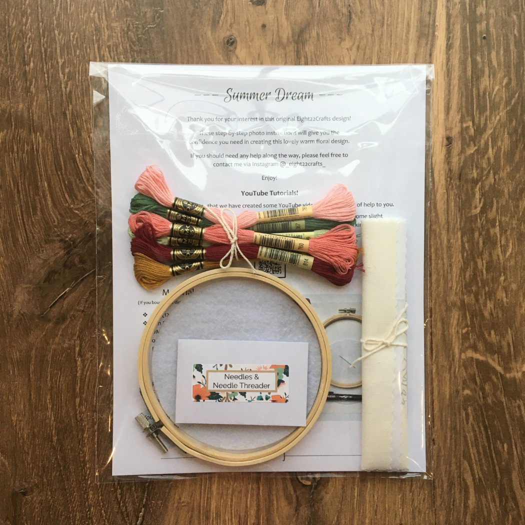 Summer Dream Embroidery Kit