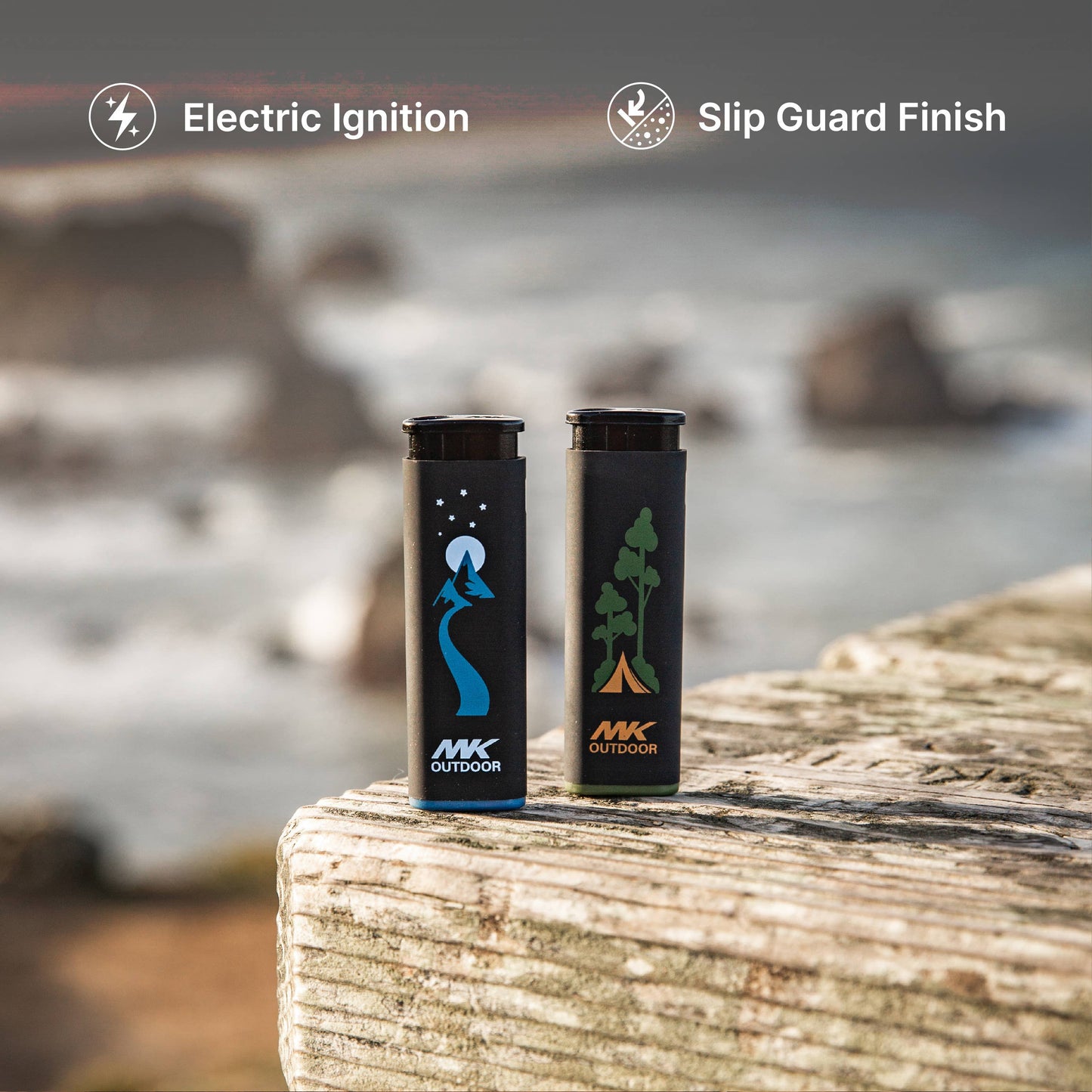 MK Lighter Outdoor Series, Alpine Set, Windproof Flame