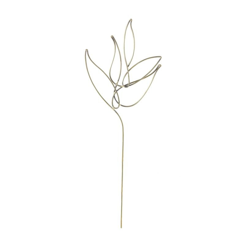 Eden Plant Stick 7.75"x 0.25"x 17.25" - Leaf