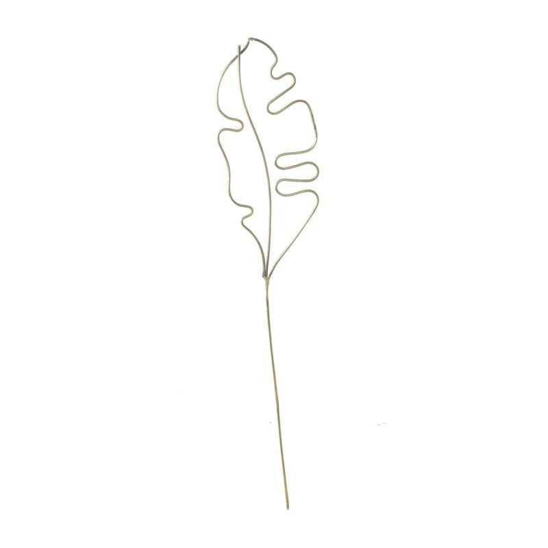 Eden Plant Stick 4.5"x 0.25"x 19" - Botanical Leaf
