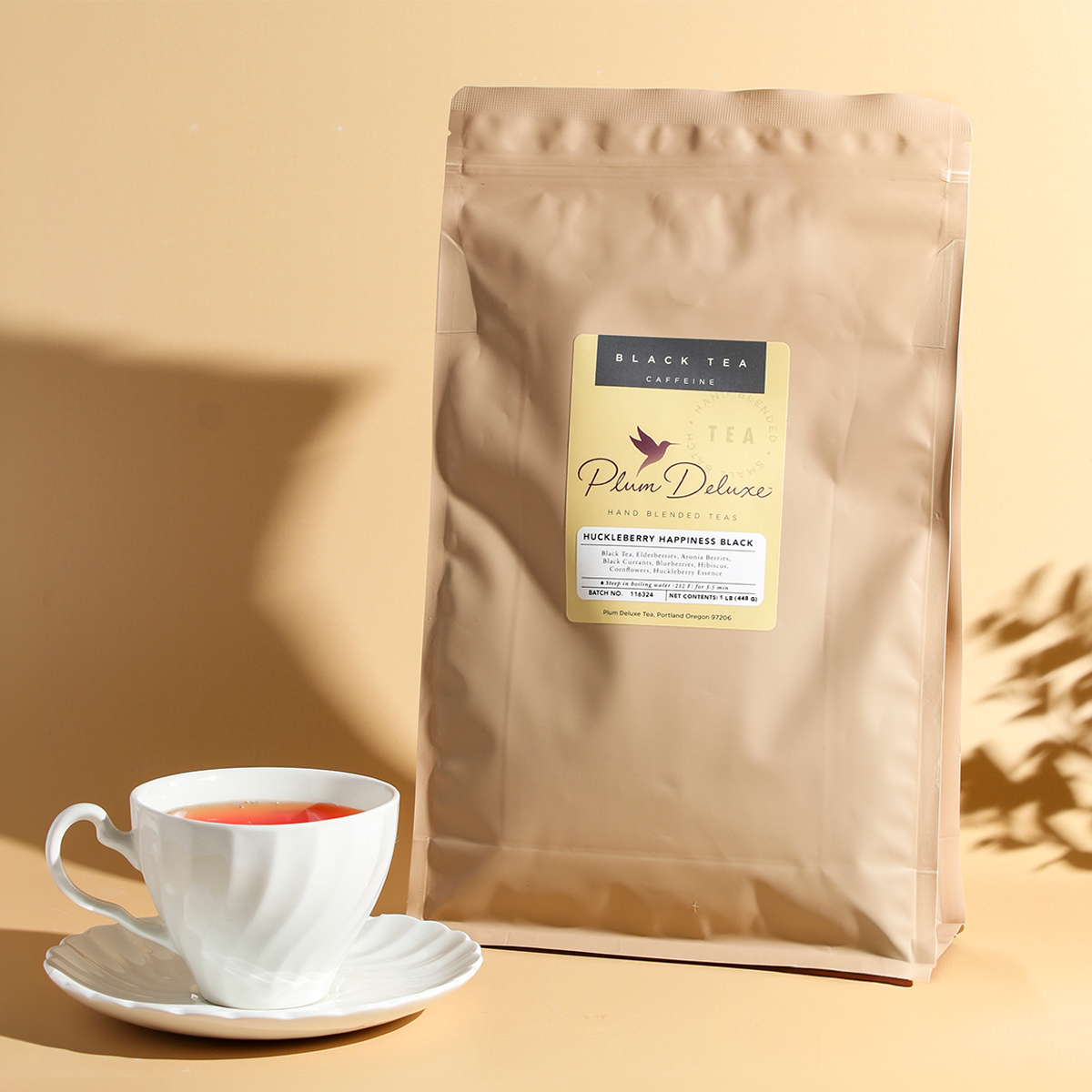 Peaches and Cream Oolong Tea - Loose Leaf Peach Tea