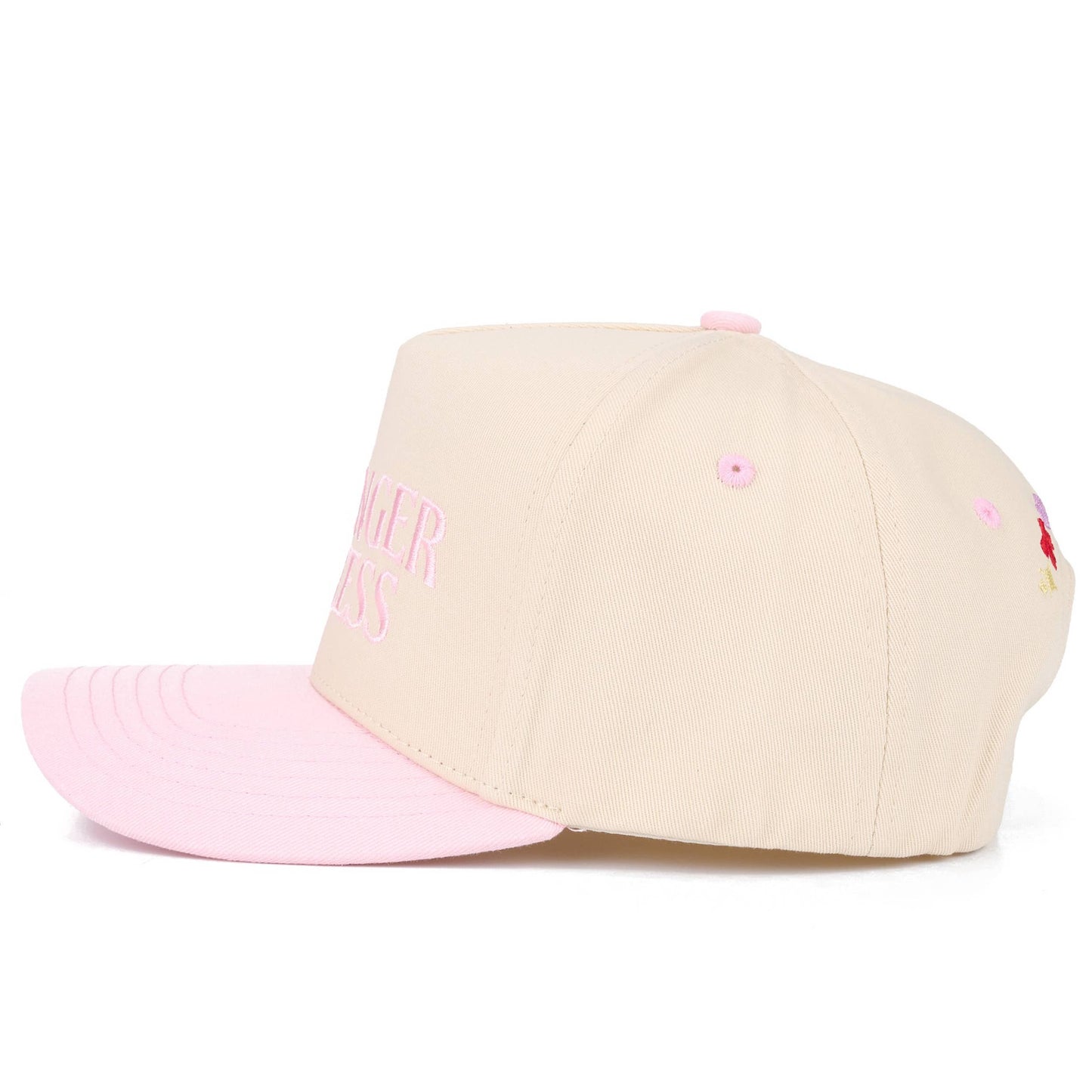 C.C PASSENGER PRINCESS Letter on Two Tone Trucker Hat