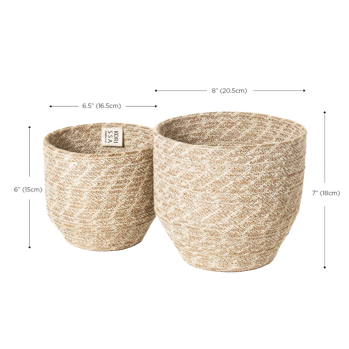 Handwoven Storage Basket • Agora Bin