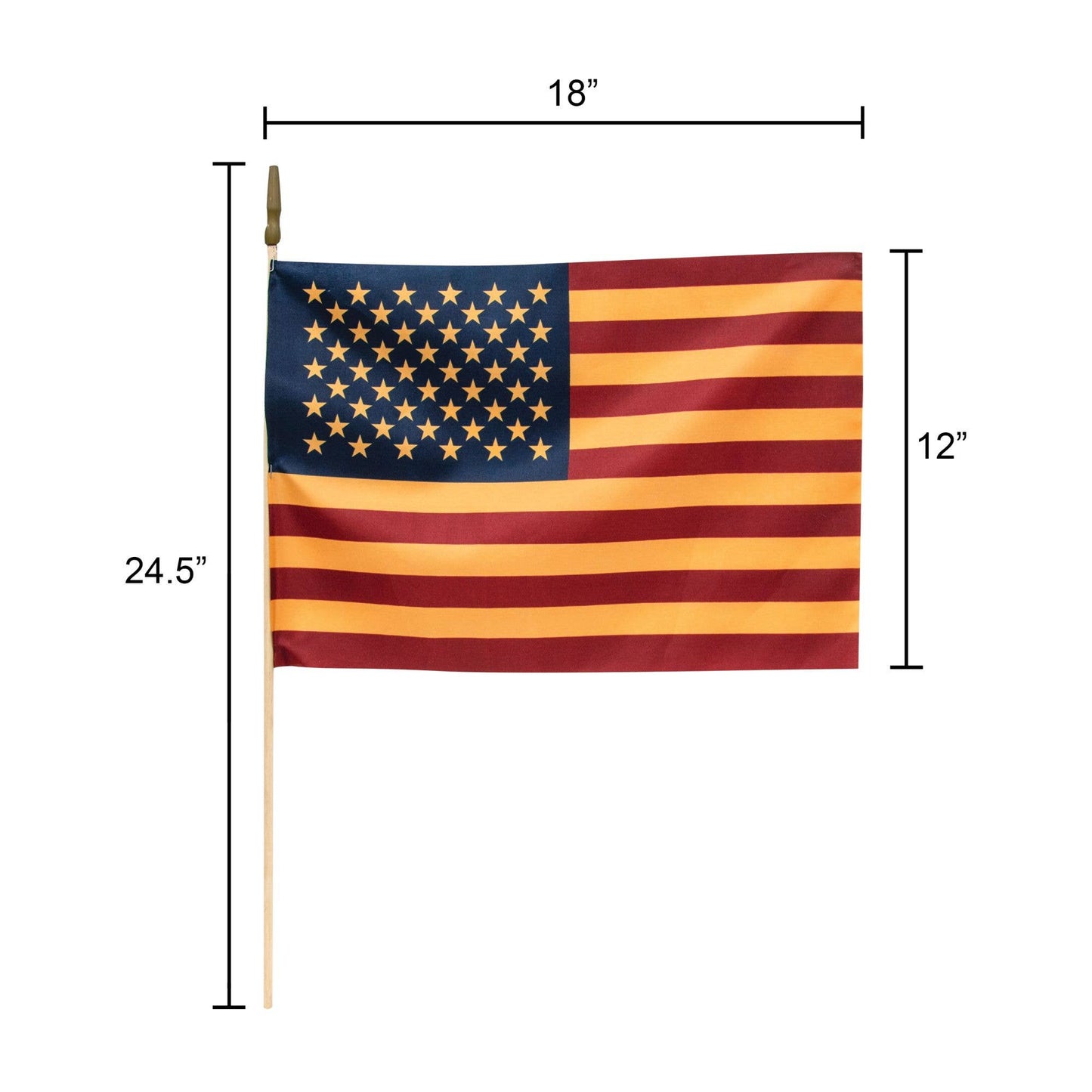 American Flag Stick