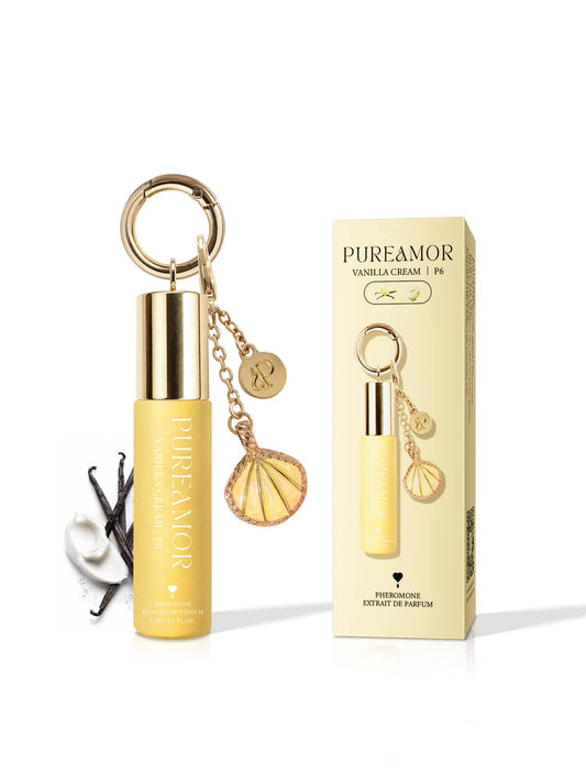 Vanilla Cream | Roll-on Pheromone Keychain Perfume - 6ml
