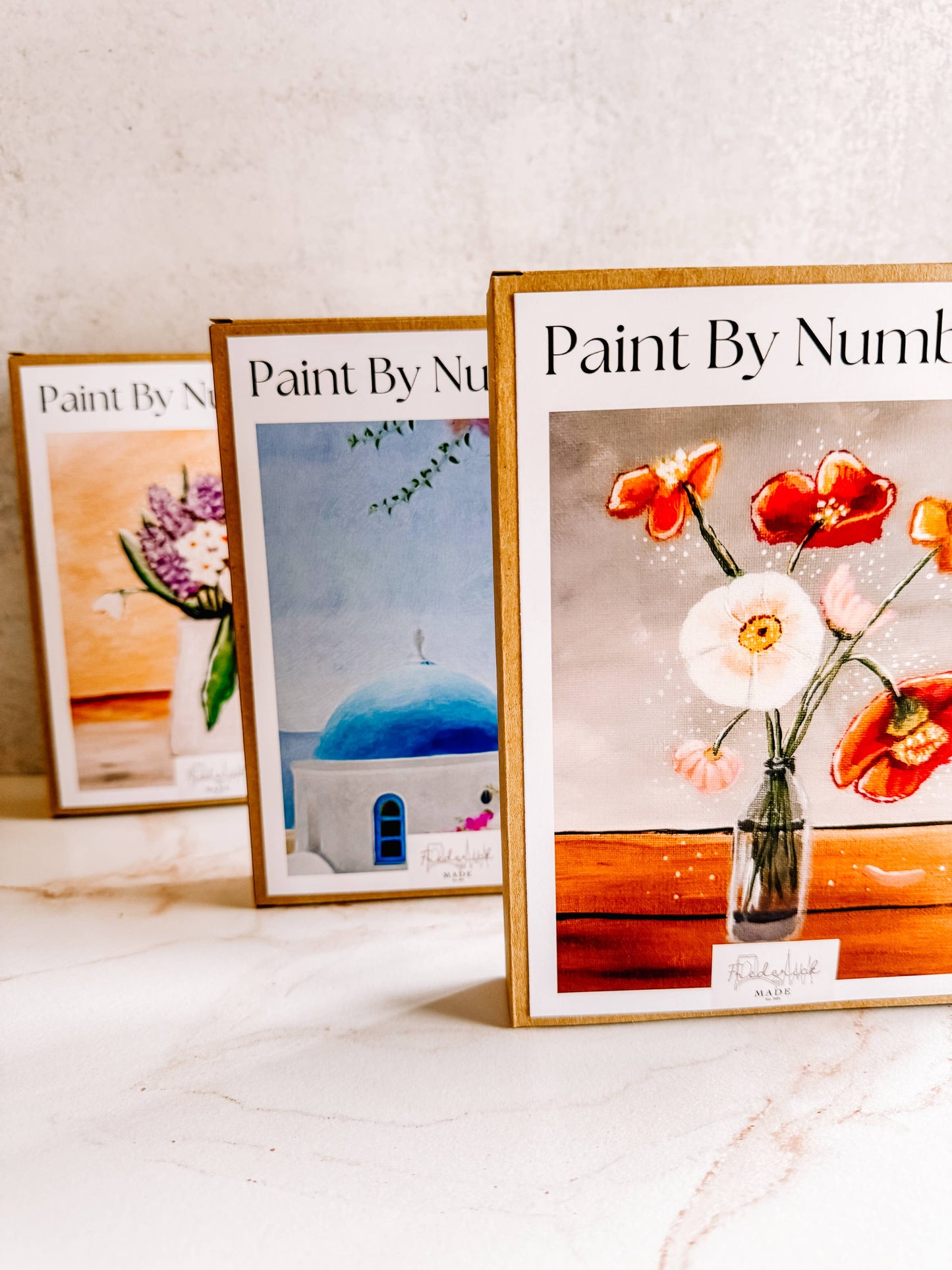 Poppy Bouquet Mini Paint By Number