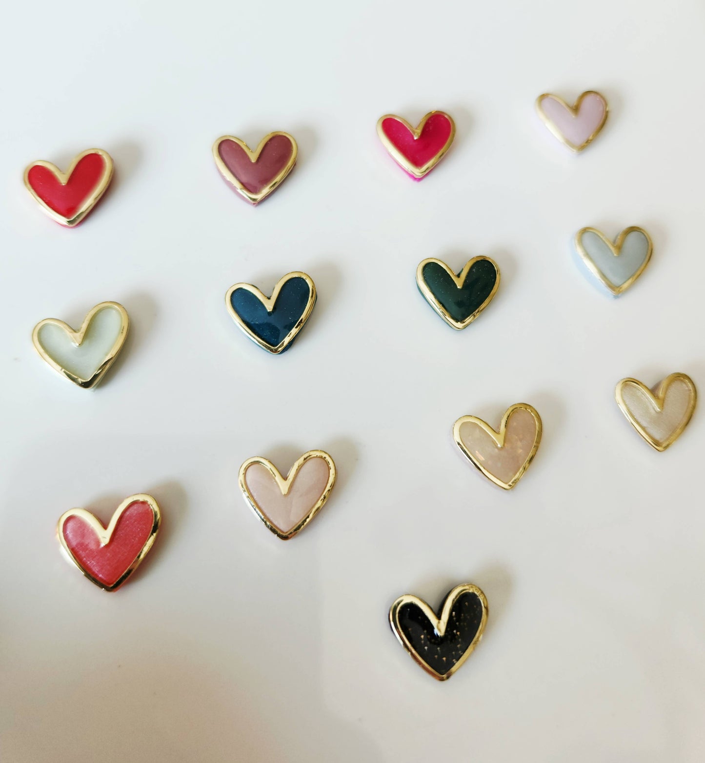 Gold Heart Slider Bracelet- 18k gold plated