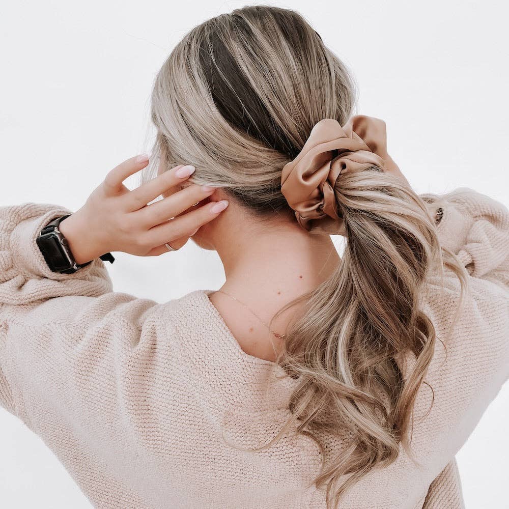 Satin Sadie Hair Scrunchie Wholesale