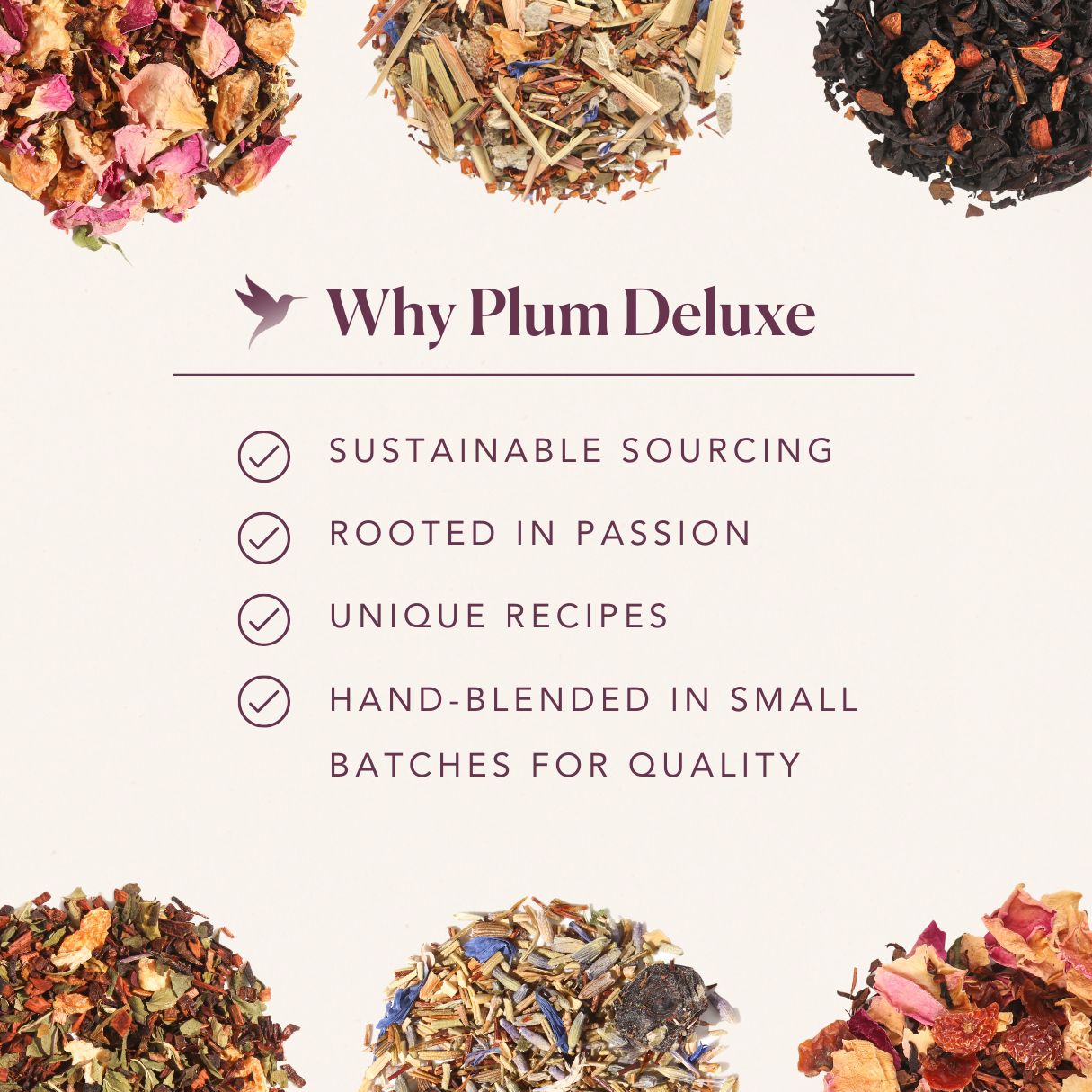 Calm Chamomile Bloom Lavender Rose Herbal Loose Leaf Tea