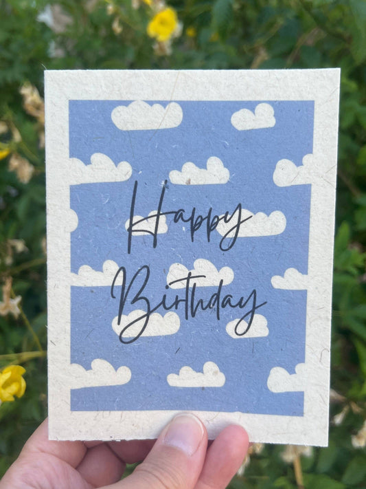 Botanical Plantable Seed Card || Zero Waste || Supports Women || Eco-friendly