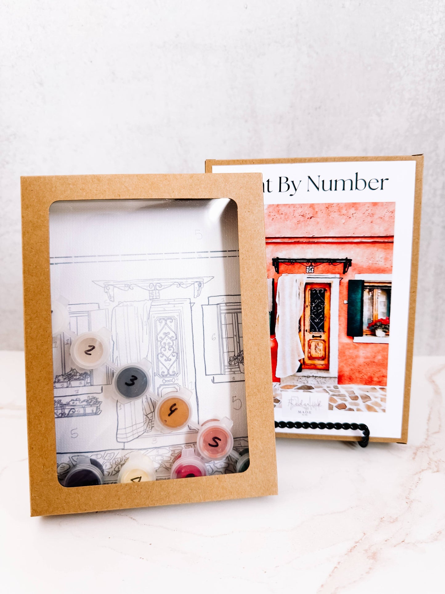 Fall Florals Mini Paint By Number