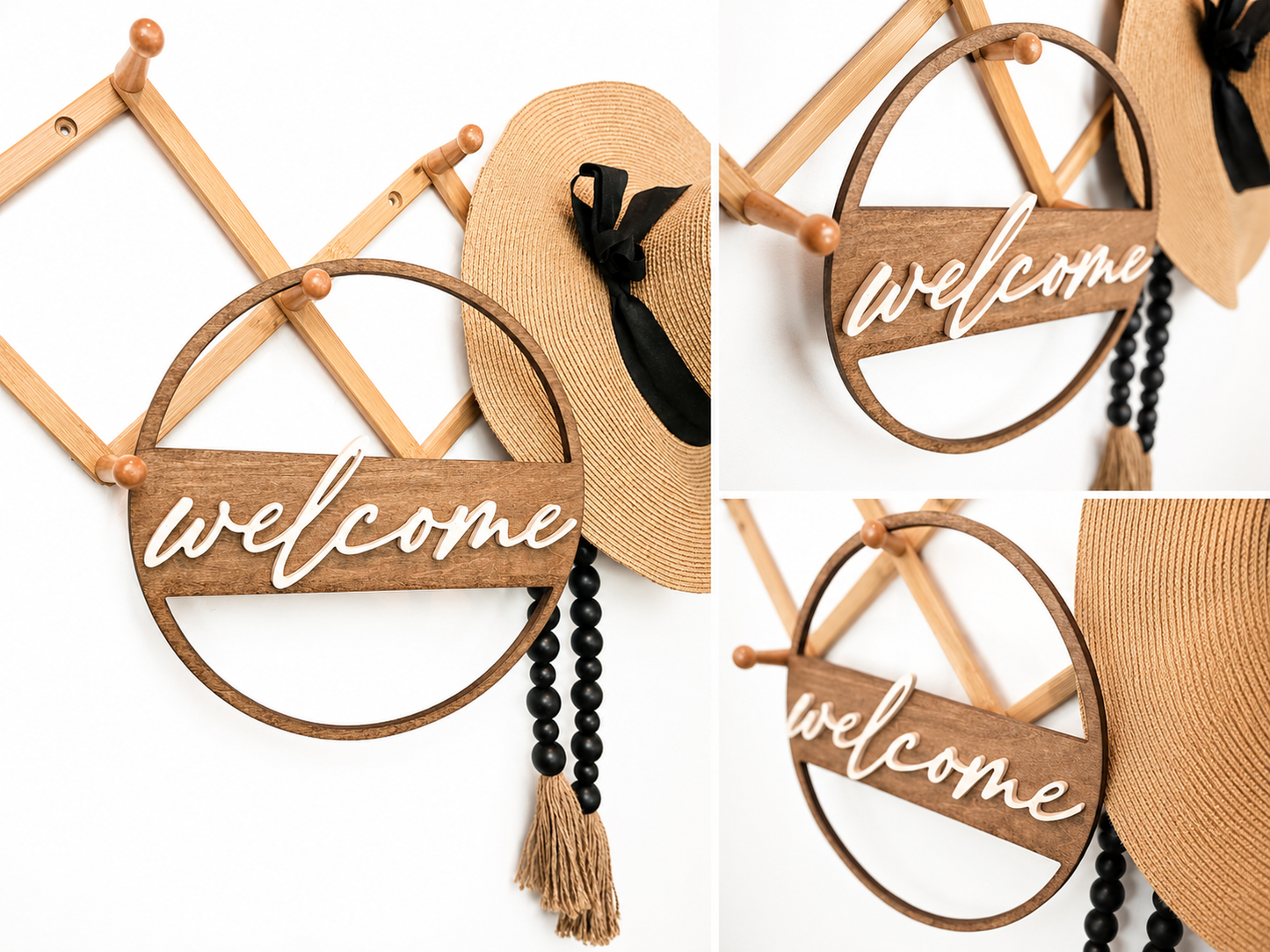 Hey or Welcome Door Hanger