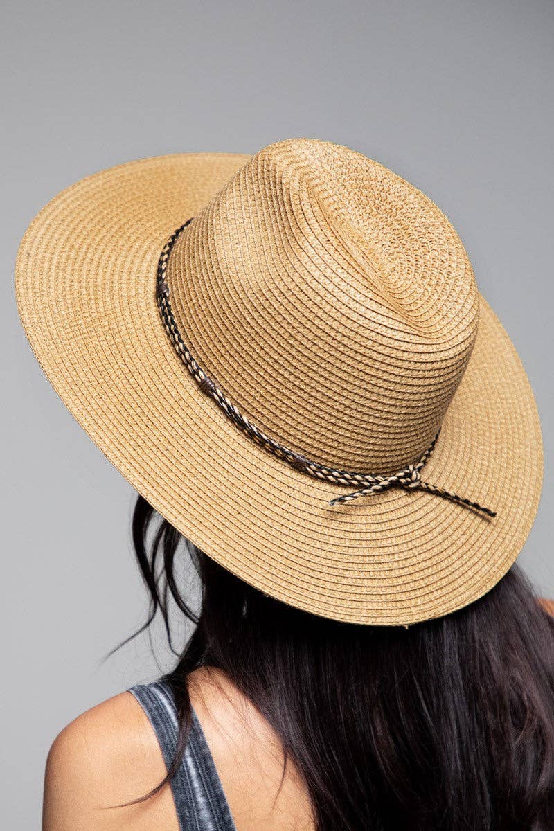 Braided Double Band Panama Hat