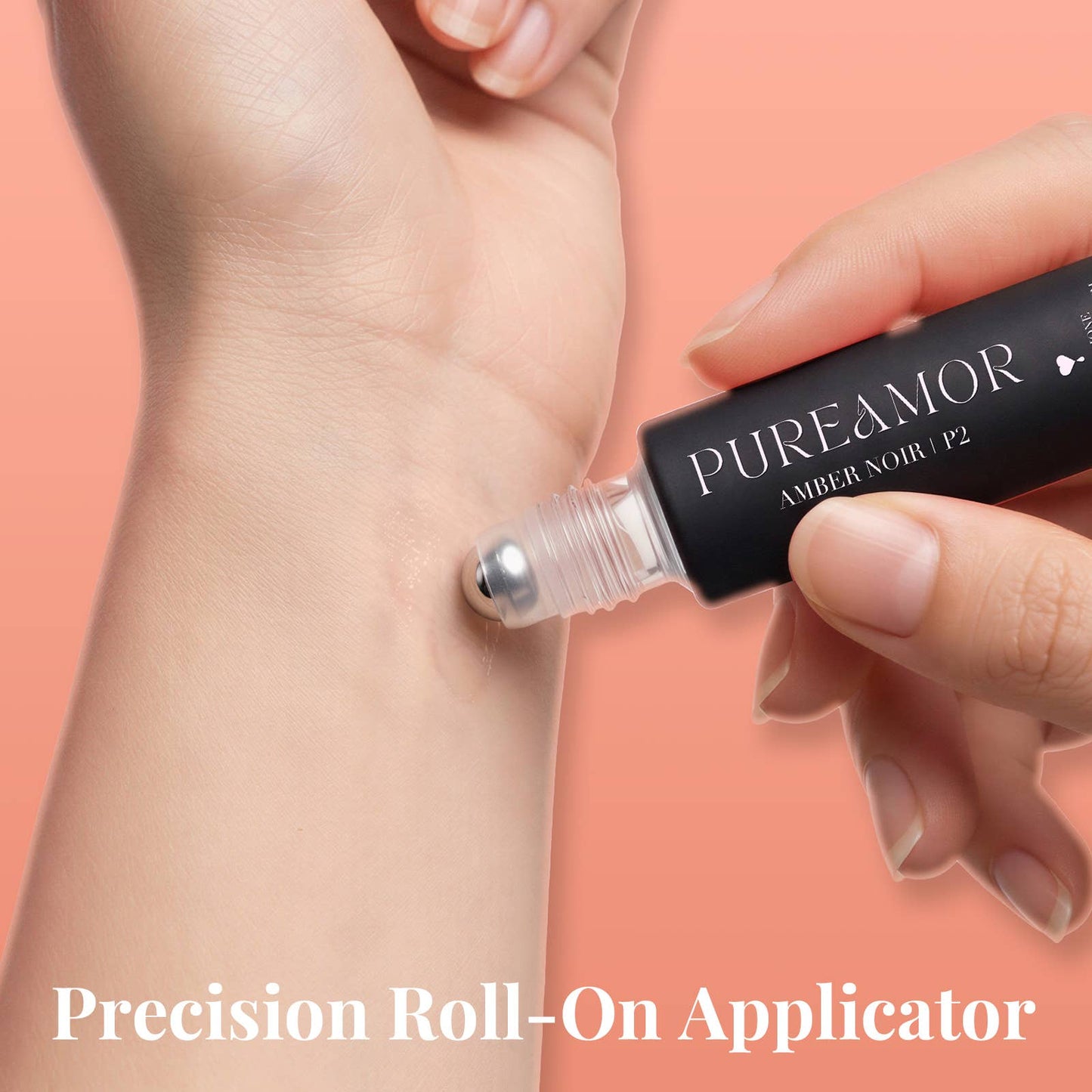 Amber Noir | P2 Pheromone Perfume | 06 ML Keychain Roll on Perfume