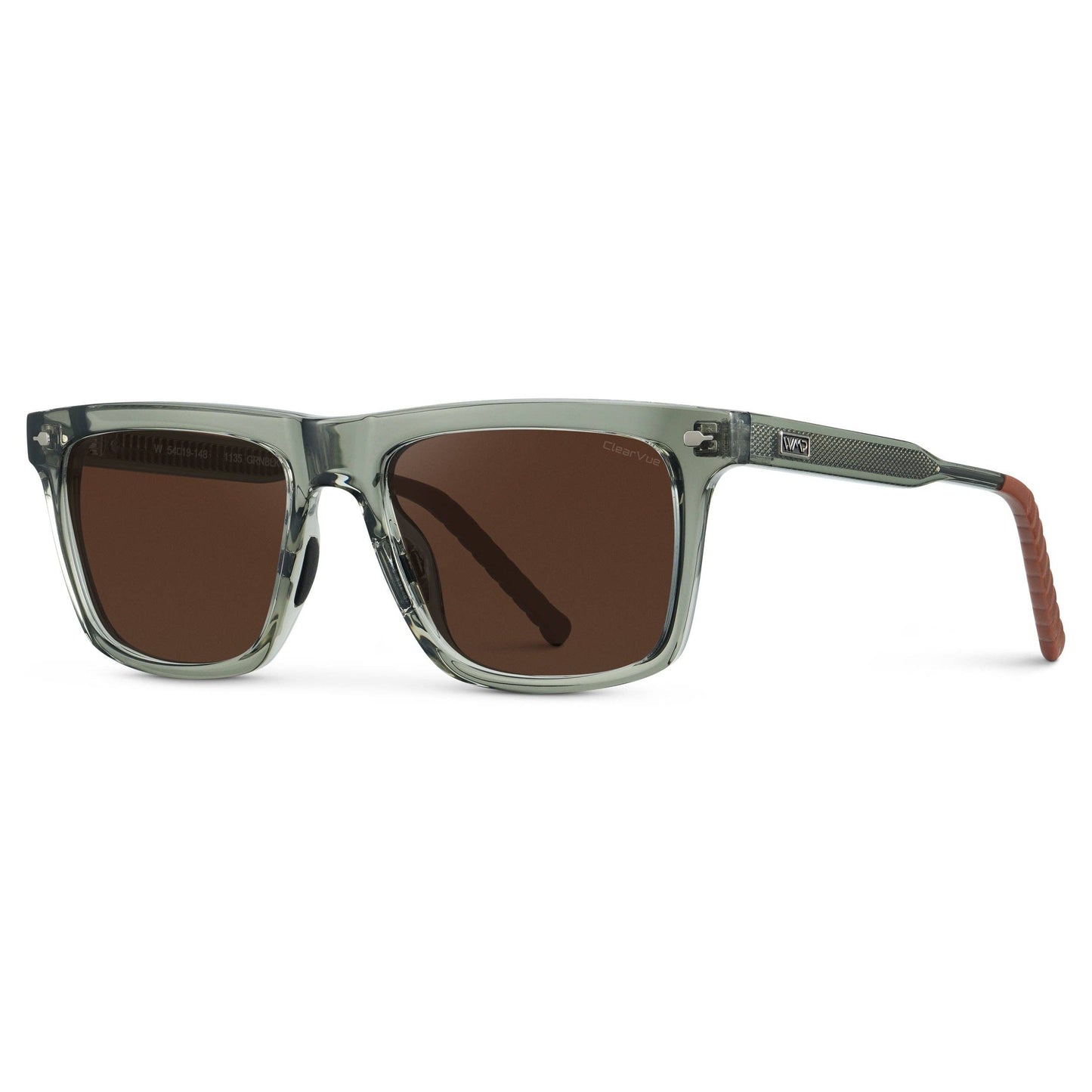 Hart - Men's Rectangular Sport Sunglasses