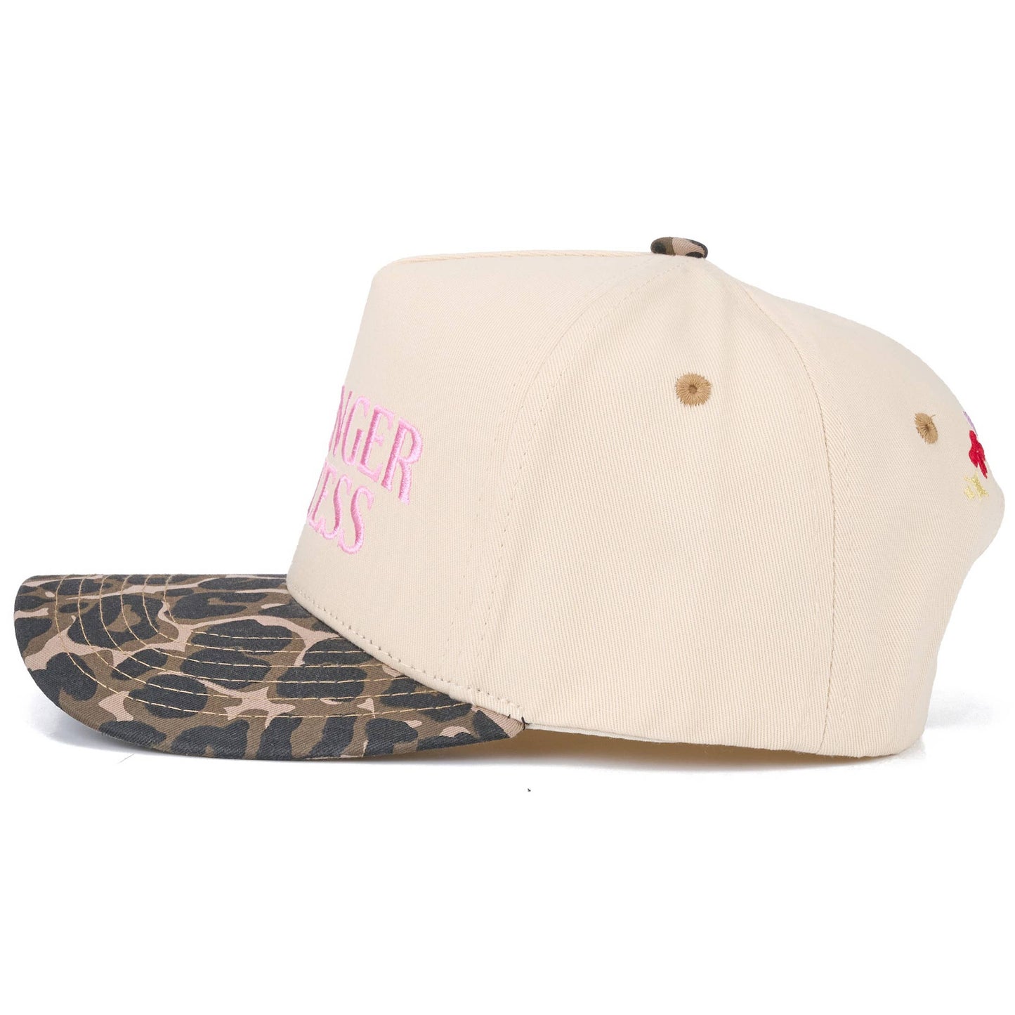 C.C PASSENGER PRINCESS Letter on Two Tone Trucker Hat