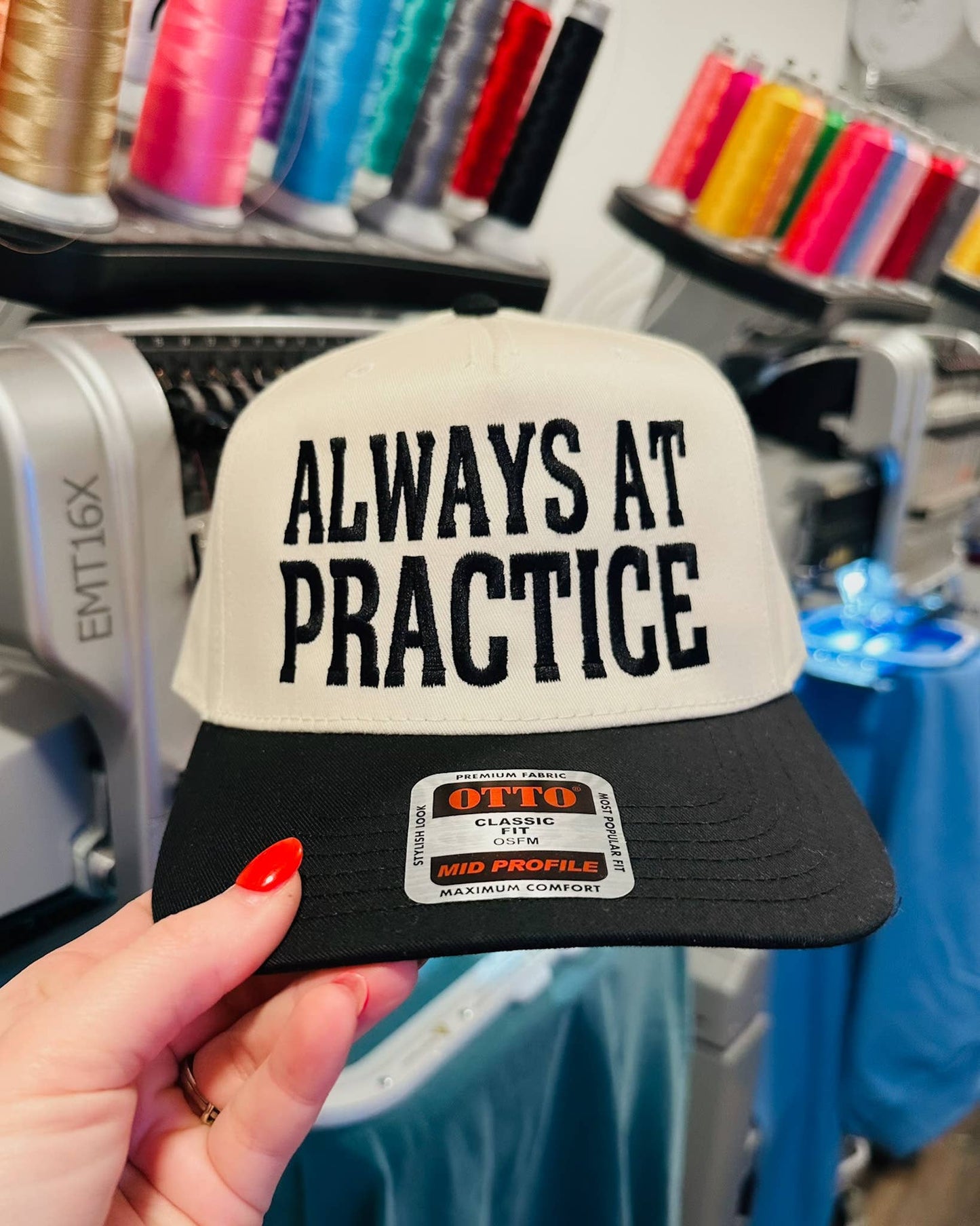 Always At Practice | Embroidered OTTO Trucker Hat