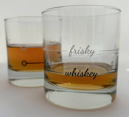 Whiskey Bourbon Glass - Set of 2 | Whiskey / Frisky