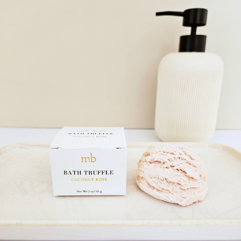 Coconut Rose Bath Truffle