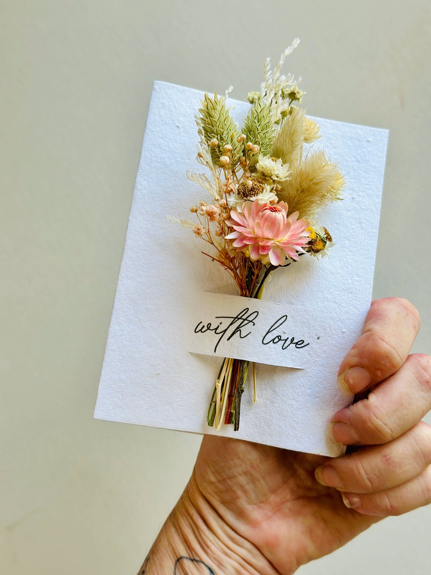 Wildflower Seed Card + Tiny Bouquet