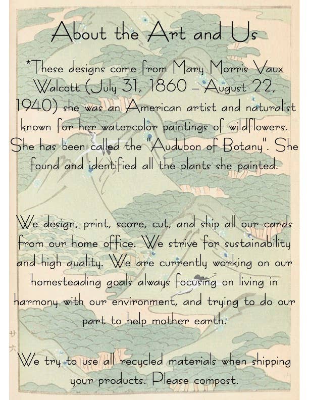 Plantable Seed Card || Zero Waste || Supports Women