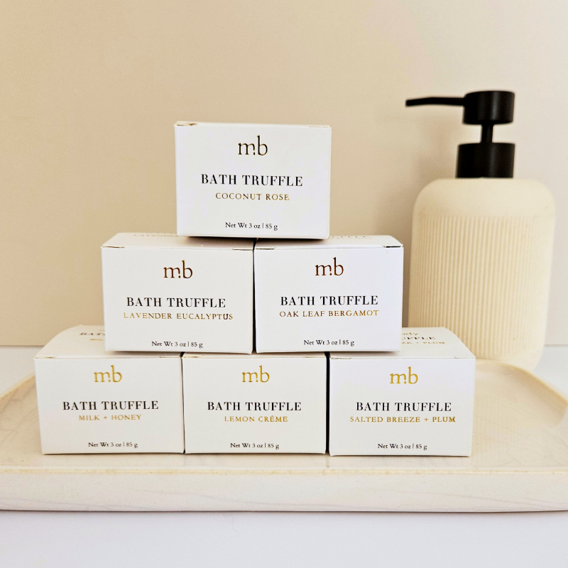 Coconut Rose Bath Truffle