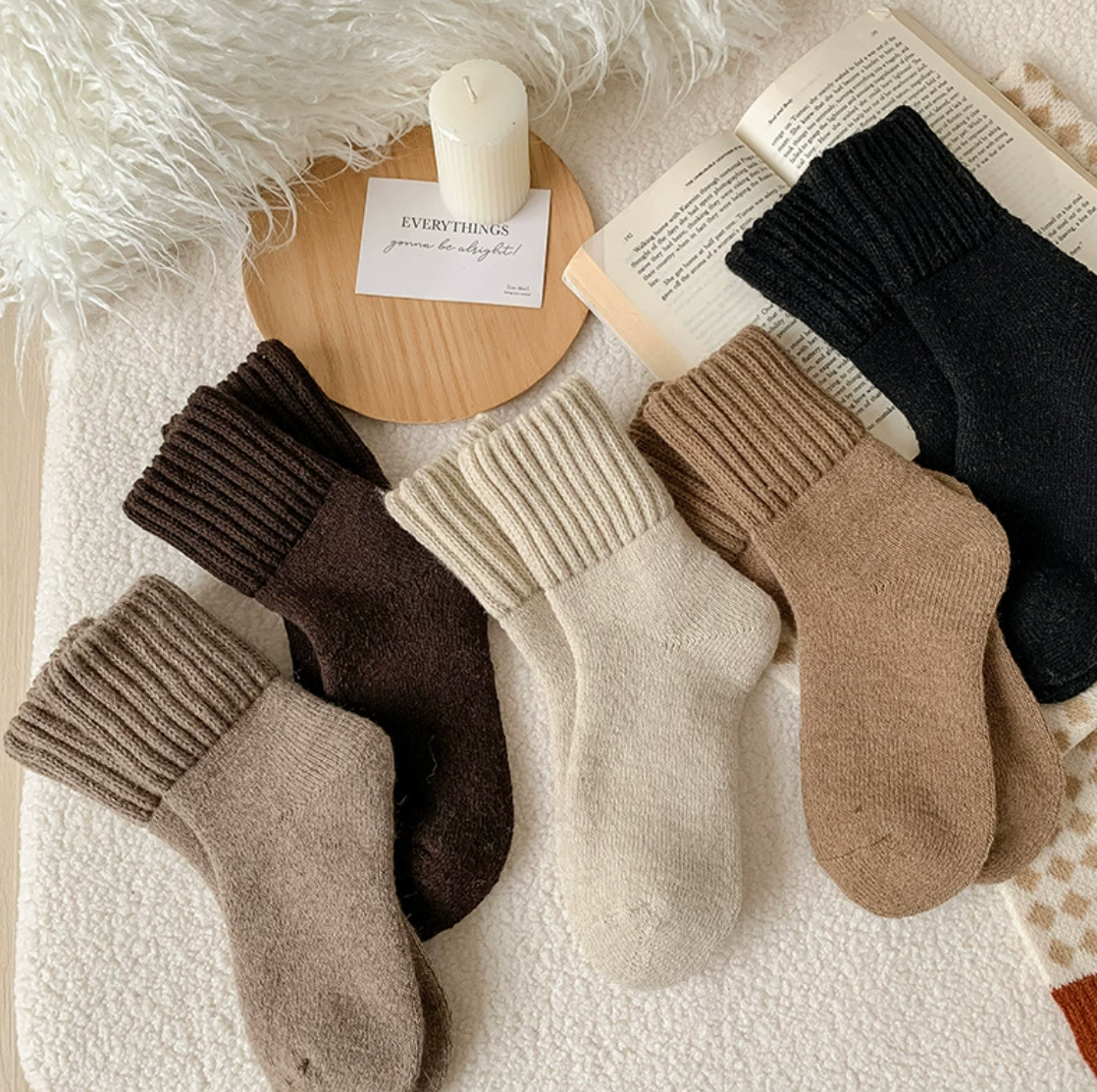 Chunky Knit Winter Essential Socks