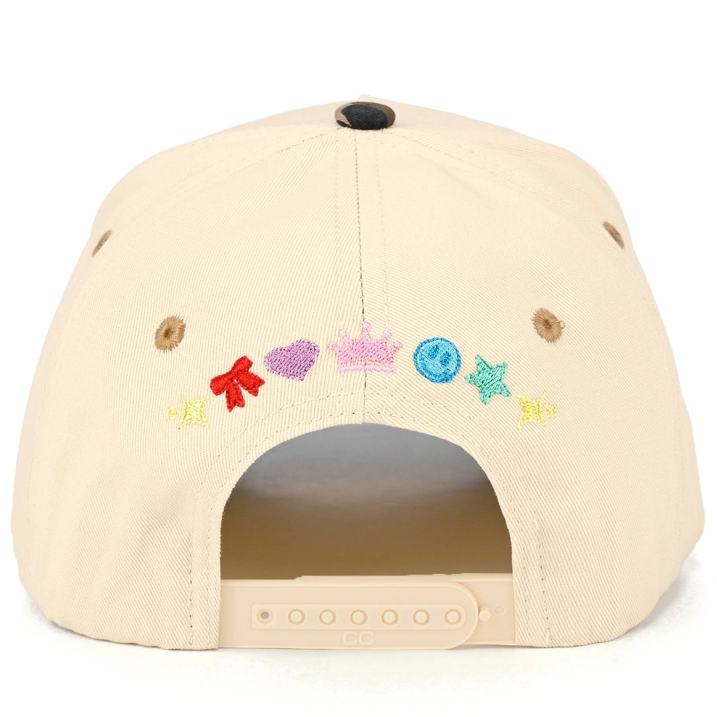 C.C PASSENGER PRINCESS Letter on Two Tone Trucker Hat
