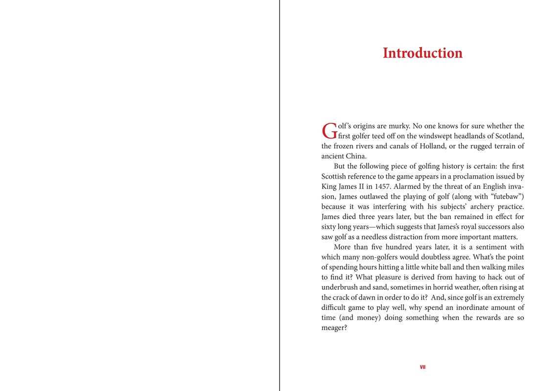 Little Red Book of Golf Wisdom by Niels Aaboe